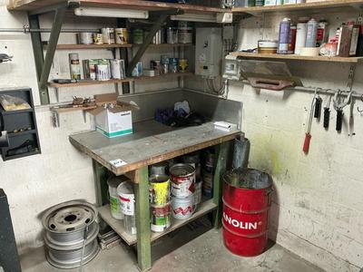 Overview picture of paint and sealant